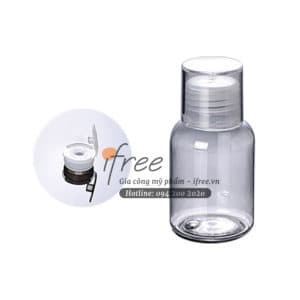 Gia công Nước tẩy trang cho da dầu mụn Babassu Micellar 18 chai dốc gược