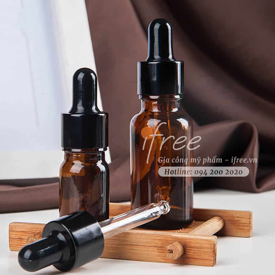 Gia công Peel BHA chiết xuất Lộc Đề 14 Chai đầu bóp chứa serum, tẩy trang