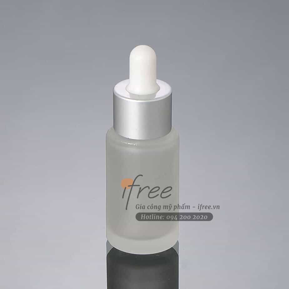 Gia công Serum trị nám 4 chai serum thuy tinh