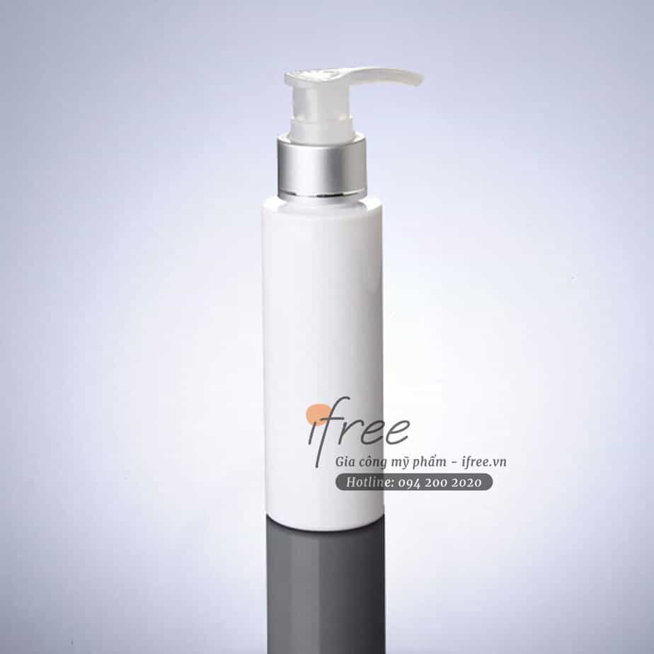 Gia công Serum dưỡng trắng body 3 chai pet 100ml thường được sử dụng trong qui trình gia công serum dưỡng trăng body ở công đoạn đóng gói mỹ phẩm của Gefco