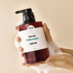 Gia công dầu gội thảo dược cho em bé