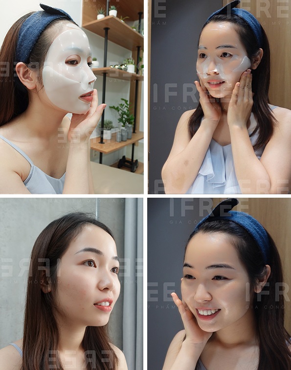 Gia Công Mặt nạ Melting Mask (Hydrogel / Hydrojel Mask) - Mặt nạ tan chảy 14 melting mask tan chảy chuyển màu
