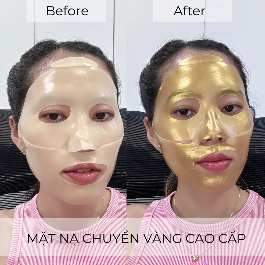 Gia công mặt nạ thạch chuyển vàng 24K chống lão hóa – Collagen 24k Gold Mask 8 Gia Công Mặt Nạ Thạch Chuyển Vàng 24K Chống Lão Hóa