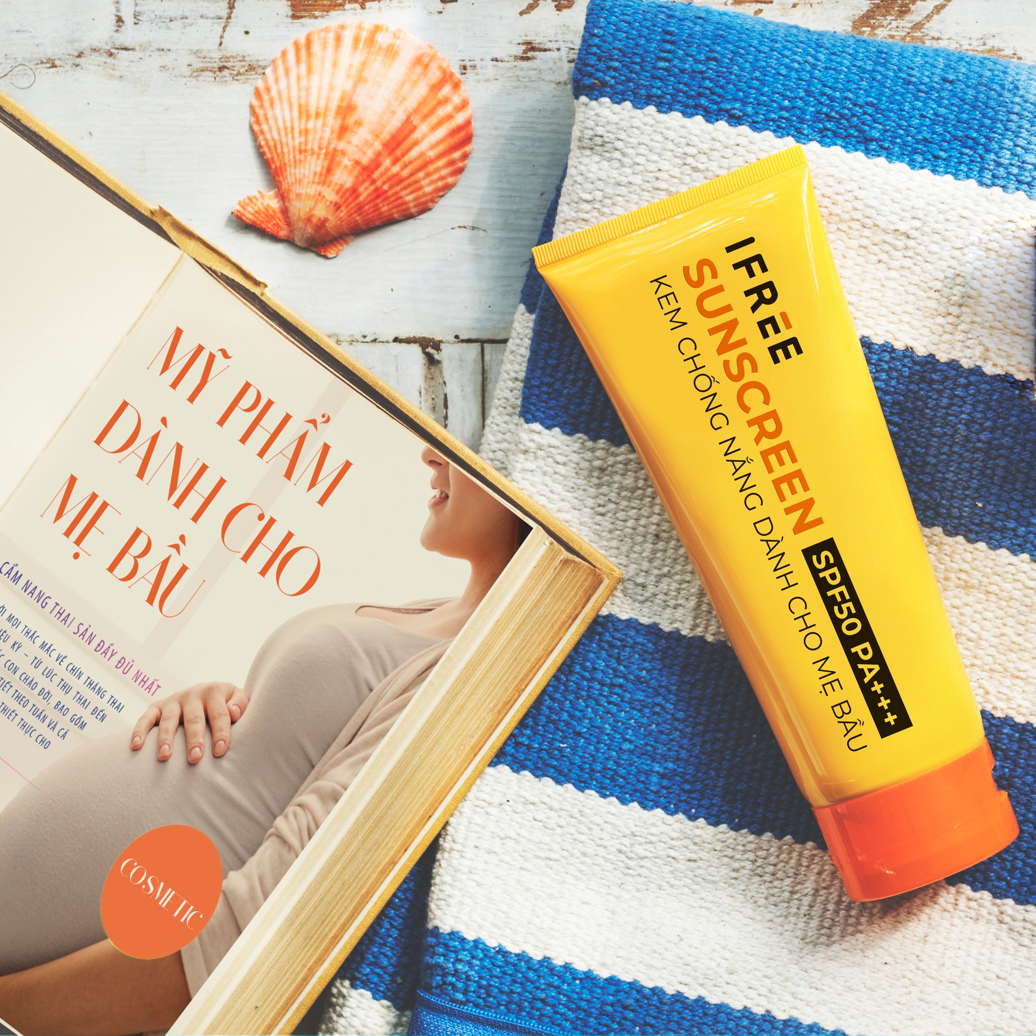 Gia công kem chống nắng cho bà bầu - SPF50, PA++++ 3 Gia công kem chống nắng cho bà bầu SPF50, PA++++