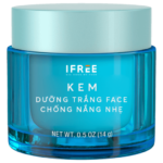 kem dưỡng trắng face chống nắng nhẹ