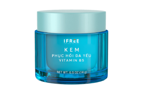 Gia công Kem dưỡng trắng face ban đêm 15 kem phục hồi da yếu vitamin B5