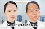 mặt nạ thư giãn da cà rốt