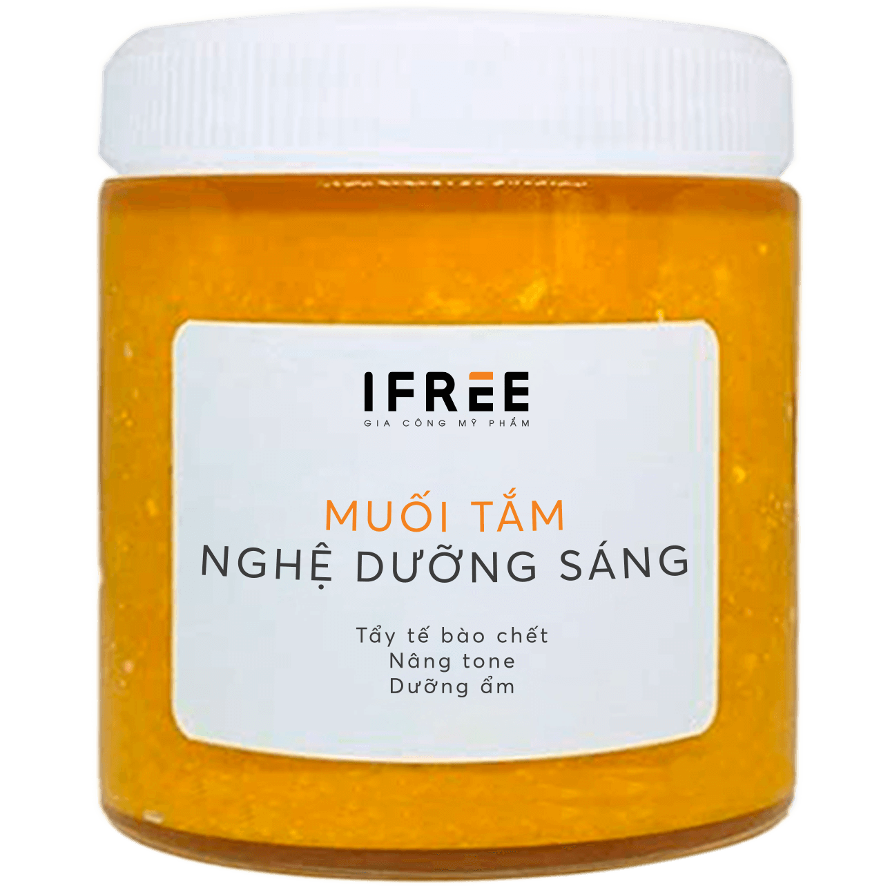 Gia công Muối tắm nghệ dưỡng sáng da 2 Sản phẩm Gia công muối tắm nghệ dưỡng sáng da tại Gefco có tác dụng làm sạch, dưỡng sáng và hỗ trợ chống oxy hóa, làm lành sẹo, ngăn ngừa mụn cho da
