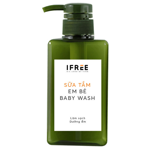 Gia công Sữa tắm em bé Baby Wash 2 Gia công sữa tắm em bé baby wash với công thức đặc biệt của Gefco không cay mắt an toàn với làn da em bé