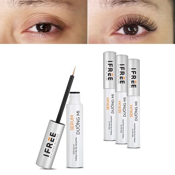 Gia công Serum dưỡng mi 10 Hình ảnh trước và sau sử dụng Serum dưỡng mi được gia công tại Gefco