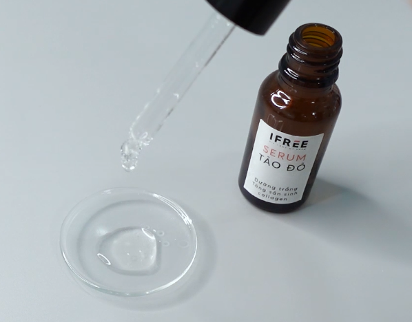 Gia công Serum tảo đỏ dưỡng trắng căng bóng 10 serum tảo đỏ dưỡng trắng tăng cường sản xinh collagen được gia công sản xuất tại Gefco