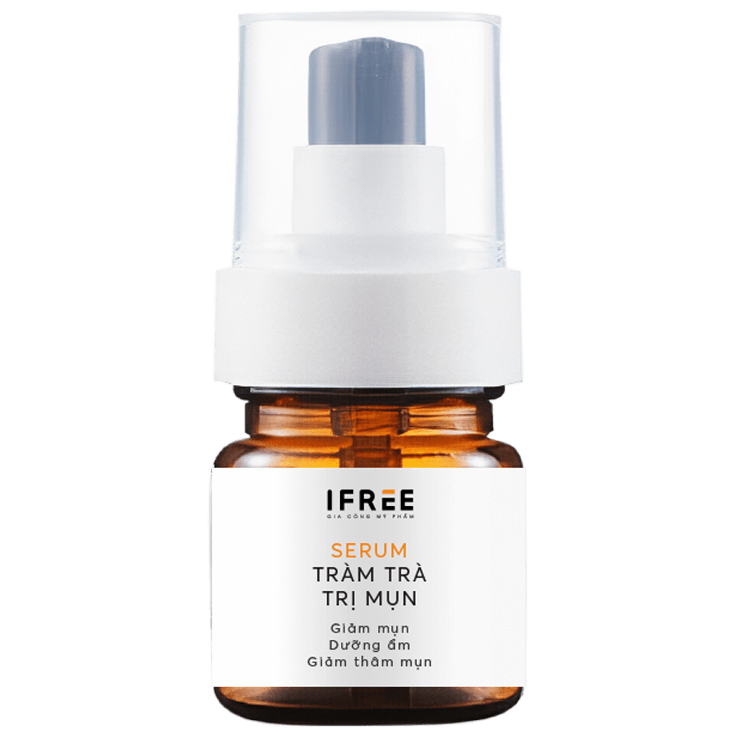 Gia công Serum trị mụn Tràm Trà 2 Gia công Serum trị mụn tràm trà Gefco kháng viêm, giảm mụn, mờ thâm