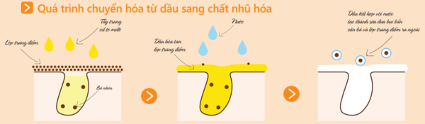 Gia công Tẩy trang cho da khô Oil to Milk 3 tẩy trang oil to milk