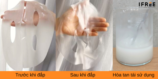 Gia Công Mặt nạ Melting Mask (Hydrogel / Hydrojel Mask) - Mặt nạ tan chảy 12 mặt nạ tan chảy melting mask chuyển màu