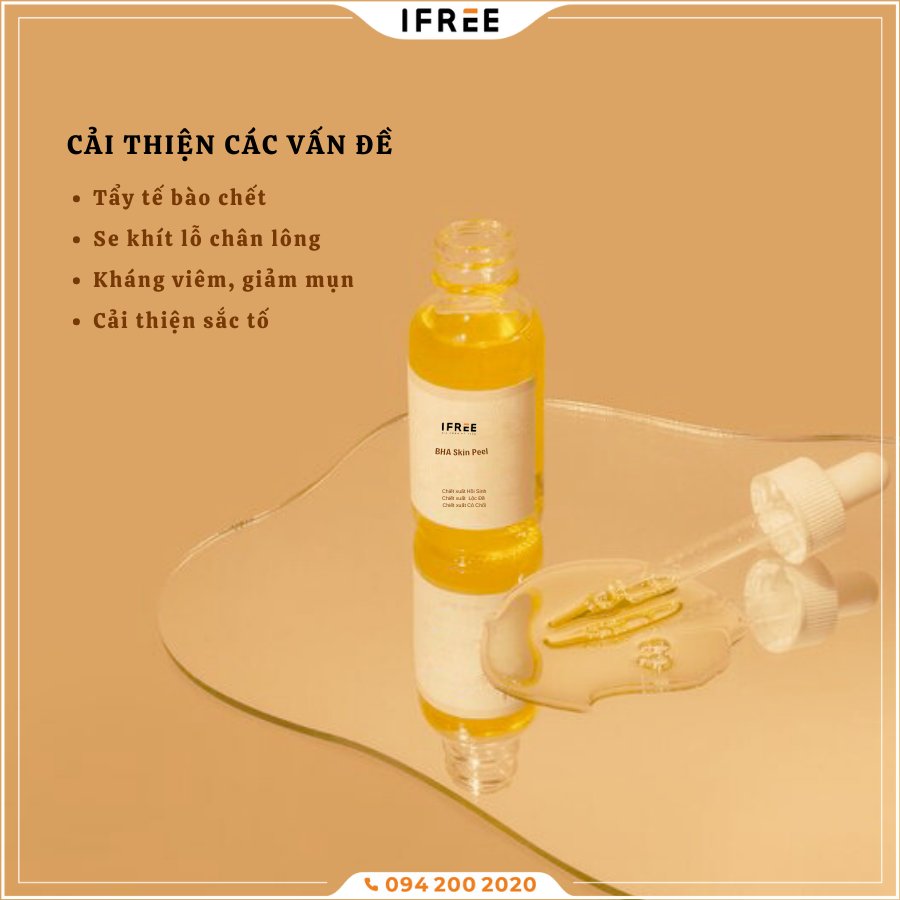 Gia công tinh chất peel BHA 10 Gia công tinh chất peel BHA