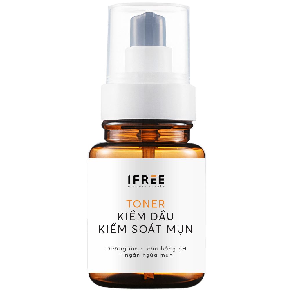 Gia công Toner kiềm dầu kiểm soát mụn 2 gia công toner kiềm dầu kiểm soát mụn - sản phẩm hỗ trợ tốt cho da dầu được gia công sản xuất bởi iFREE