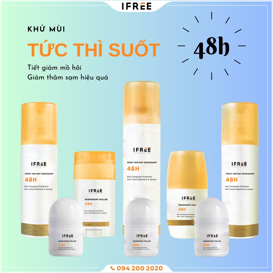 Gia công xịt khử mùi 48 giờ - Sáng da, mờ thâm 3 Gia công xịt khử mùi 48 giờ - Sáng da, mờ thâm